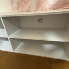【本日中引取り】テレビ台 ホワイト 白