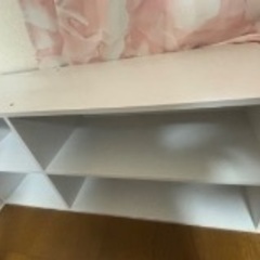 【本日中引取り】テレビ台 ホワイト 白の画像