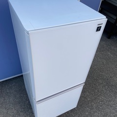 シャープノンフロン冷凍冷蔵庫 SJ-GD14D-W