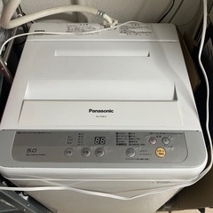 引き取り限定‼️無料でお譲りします　洗濯機＋洗濯ラック