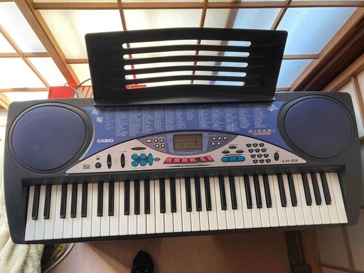 Casio カシオ光ナビゲーションキーボード　電子キーボード/ピアノ/オルガン/鍵盤