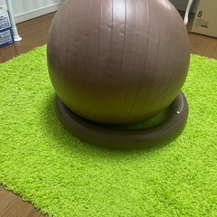 バランスボール　台座付き