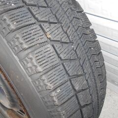 【1本】ブリヂストン　ブリザック VRX　スタッドレスタイヤ 175/65R15+4穴PCD100鉄ホイール 【室内保管】の画像