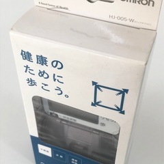 【未使用品】OMRON オムロン HJ-005 ヘルスカウンタ 歩数計 万歩計　の画像