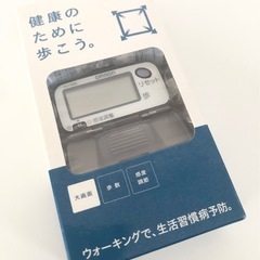 【未使用品】OMRON オムロン HJ-005 ヘルスカウンタ 歩数計 万歩計　の画像