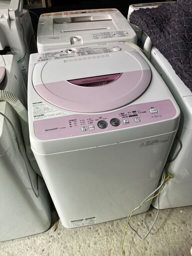 シャープ 洗濯機 4.5kg ES-G4E2
