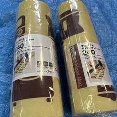 サッと拭けるキッチンマット 家電柄 45×240の画像