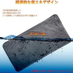 電気足温器 フットウォーマー ホットマット 大判サイズ 30*50cm 足元あったかグッズ 日本製ヒーター 過熱保護 足元ヒーター 在宅勤務 テレワーク 寒さ対策 ホットフットヒーター 洗濯可 PSE認証済み　降ろします　転売OK　倒産品　まとめ売り　ネット商材　アマゾン引き上げ商品　メルカリ　副業の画像