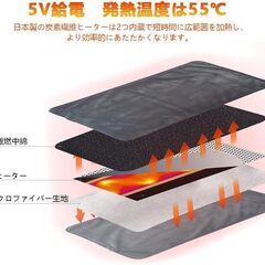 電気足温器 フットウォーマー ホットマット 大判サイズ 30*50cm 足元あったかグッズ 日本製ヒーター 過熱保護 足元ヒーター 在宅勤務 テレワーク 寒さ対策 ホットフットヒーター 洗濯可 PSE認証済み　降ろします　転売OK　倒産品　まとめ売り　ネット商材　アマゾン引き上げ商品　メルカリ　副業の画像