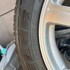 【オンライン決済、対面不要】ブリヂストン235/55R18 100Vの画像