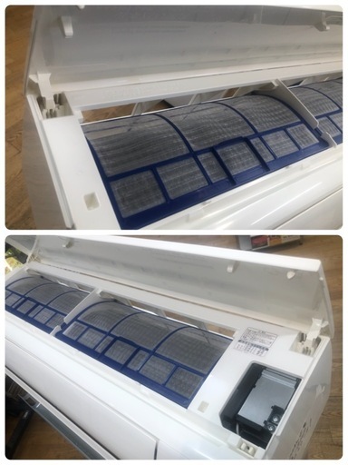 K066☆MITSUBSHI製☆2017年製冷暖房兼用エアコン10畳用☆3カ月間保証