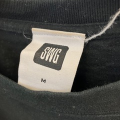 HA2502-182 配送不可 SWAGGER Tシャツ ブラック サイズ:M 毛玉汚れ有りの画像
