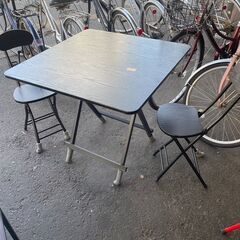 リサイクルショップどりーむ荒田店 No1730 折りたたみテーブ...