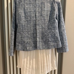 フォーマルスーツ　ツイードジャケット　スカート2着　入園式　入学式　卒園式　卒業式　15号の画像