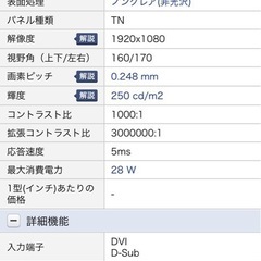 HP p221 FHDモニターの画像