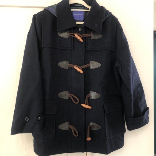 秋田和洋コート内側に刺繍記名有り