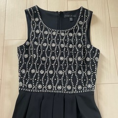 【お値下げ】ブラックドレス ワンピース お呼ばれ きれいめの画像