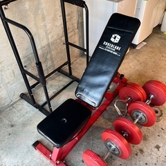 COREBLADE コアブレード ベンチ IGNIOバーベル 懸垂バー　セットの画像