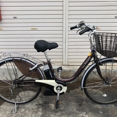 ヤマハ電動アシスト自転車 堺市　和泉市　引き渡し 電動アシスト自転車 PAS With 26インチ マットナチュラル