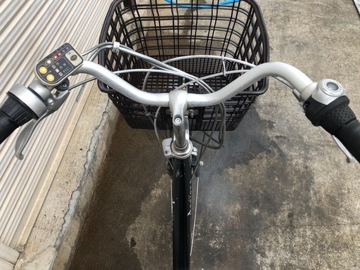 603  ブリヂストン新機種電動アシスト自転車アシスタ26インチモスグリーンアルミボディー