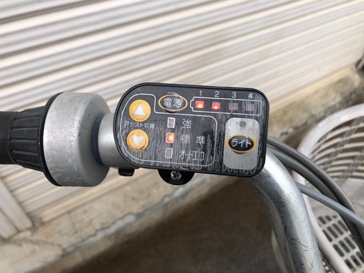 604  ブリヂストン新機種電動アシスト自転車アシスタ26インチブラウンアルミボディー