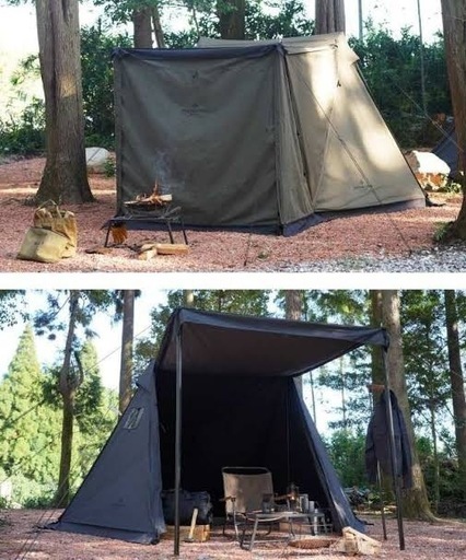 DUCKNOT ダックノット ハンティングヘキサ T/C SW SOLO OD キャンプ テント