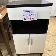 収納棚 黒・白 ミニカウンター 台