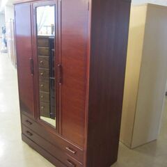 洋服タンス　古風【J570228-182】の画像