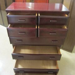 チェスト（タンス）　ダーク色【J570228-187】の画像