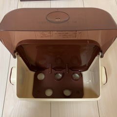 【おまとめ割がお得★ Combi 】除菌じょーずα　哺乳瓶除菌　電子レンジ除菌&保管ケースの画像