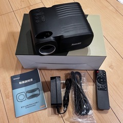 新品✨　プロジェクター 超小型 15000lm 1080PフルH...