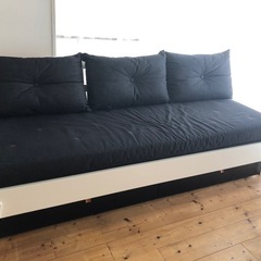 お渡し済　IKEA ソファーベット(セミシングルからクイーンサイ...