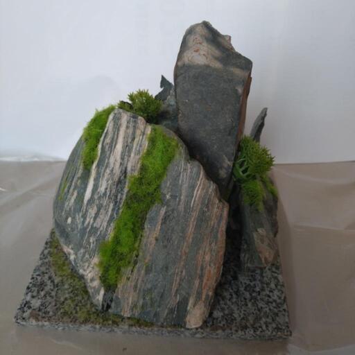 山水景観置物