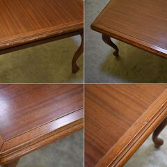 ≪zyt1946ジ≫ 猫脚センターテーブル スクエア 幅67.5cm ヴィンテージ家具/アンティーク調/座卓/ローテーブル/猫足/中古家具/宮城県仙台市 70126-04の画像