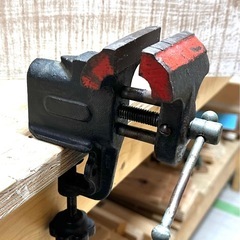 小型　万力◆ベンチバイス　2個セット◆DIYの画像