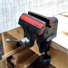 小型　万力◆ベンチバイス　2個セット◆DIYの画像