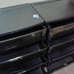 手渡しお取引希望 / 美品 2個セット【Amazon.co.jp限定】アイリスオーヤマ チェスト 4段 届いてすぐ使える完成品 ワイド 幅54×奥行40×高さ82.2cm グレー W-544 組立不要の画像