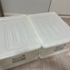 ニトリ　収納ケースL 衣類収納　クローゼットの画像