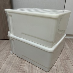 ニトリ　収納ケースL 衣類収納　クローゼットの画像