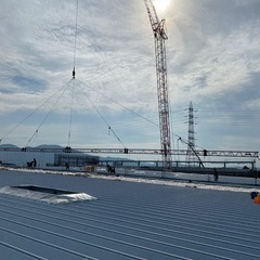 大手ゼネコンとの安定の取引のある屋根工事の画像
