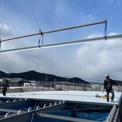 大手ゼネコンとの安定の取引のある屋根工事の画像