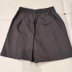 GU 千鳥柄　ショートパンツ　グレー　黒　Sサイズ スカパン　ミニ丈の画像