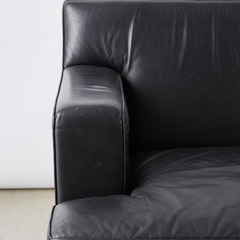 海外購入品　レザーブラック　１シーターの画像