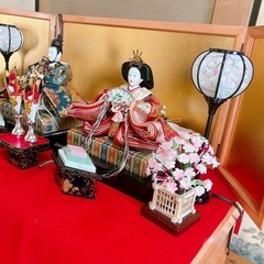雛人形セットの画像