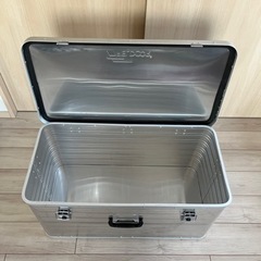 コンテナボックス　収納　アルミ　アウトドア　キャンプ　fieldoorの画像