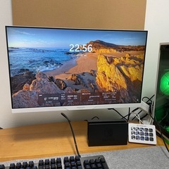 GREENHOUSEゲーミングモニタ165hz 23.8インチ液晶