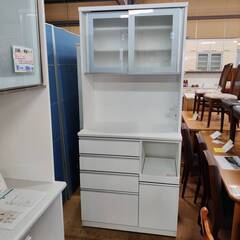 【愛品倶楽部柏店】NITORI ニトリ 2枚スライド扉キッチンボ...