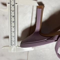 H&M パステルパープル　ミュール　サンダルの画像