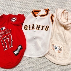 大谷翔平　エンゼルス　GIANTS ペットウェア3着