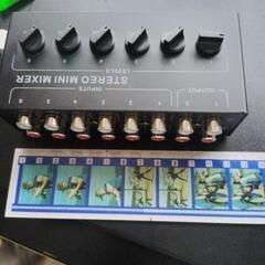 新品未使用品オーディオ　ステレオミニミキサー　CX600 PNUOKN（プヌオクン）初心者向PINコード4本おまけ付きの画像